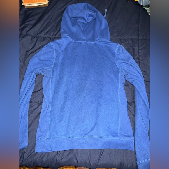 Blue Zip Up Sweater - Picture 4 of 4